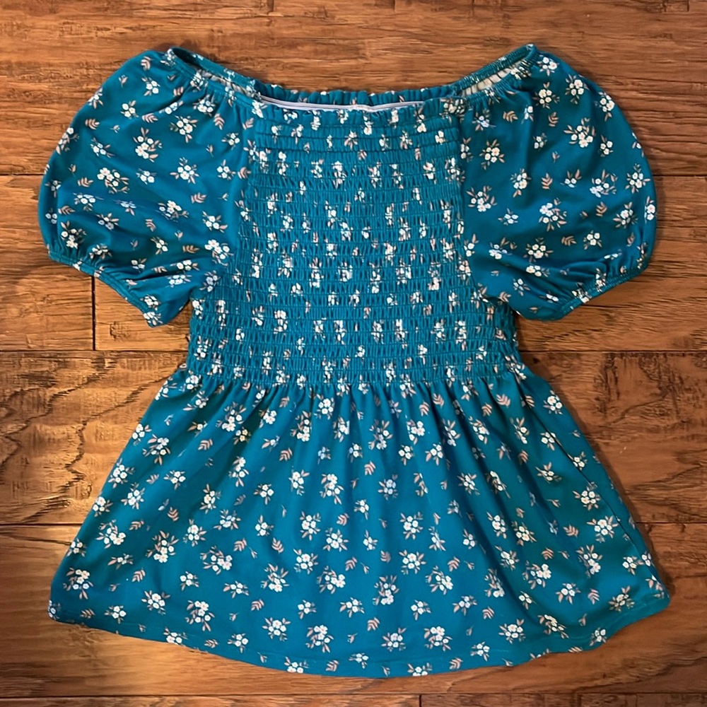 Floral Blouse Size 7/8 by Heart and Arrow